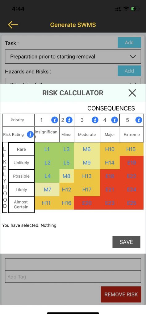 Safe Work Method Statements - SWMS in Queensland, Australia